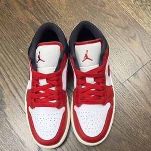 Nike Women's Sneakers Red and White box not included